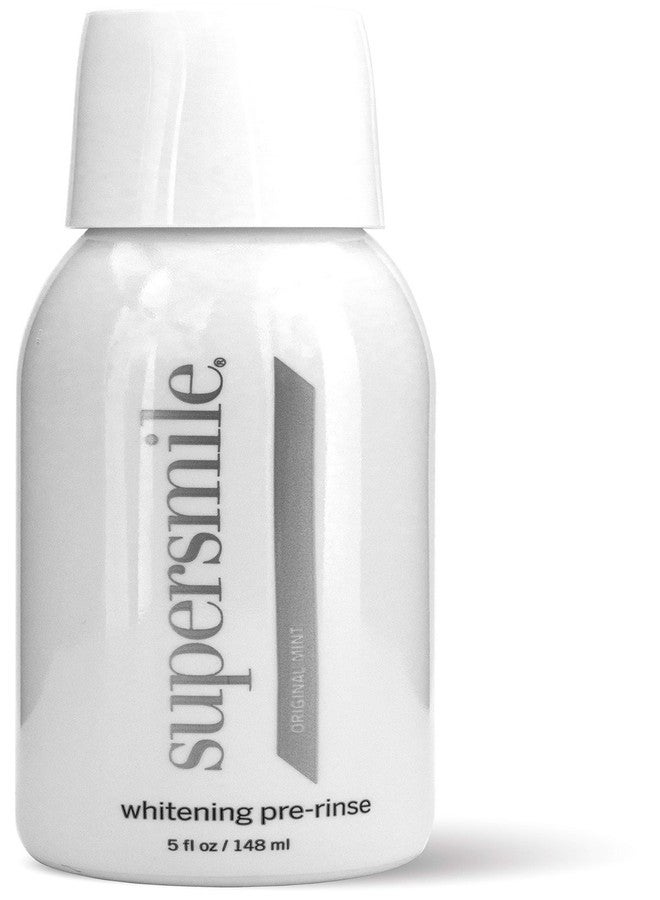 Supersmile Whitening Pre-Rinse, Clinically Formulated Pre-Brush Dental Mouthwash, Original Mint, 5 Fl Oz - Image 1